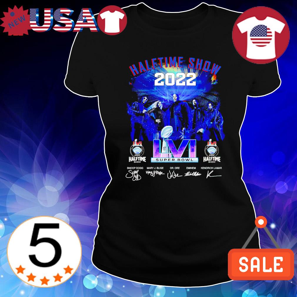 Super Bowl 2022 Halftime Show Signatures LVI shirt - Yesweli