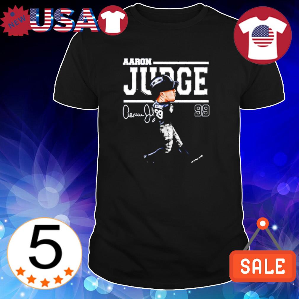 Aaron Judge Cartoon 99 signature T-shirt, hoodie, sweater and long