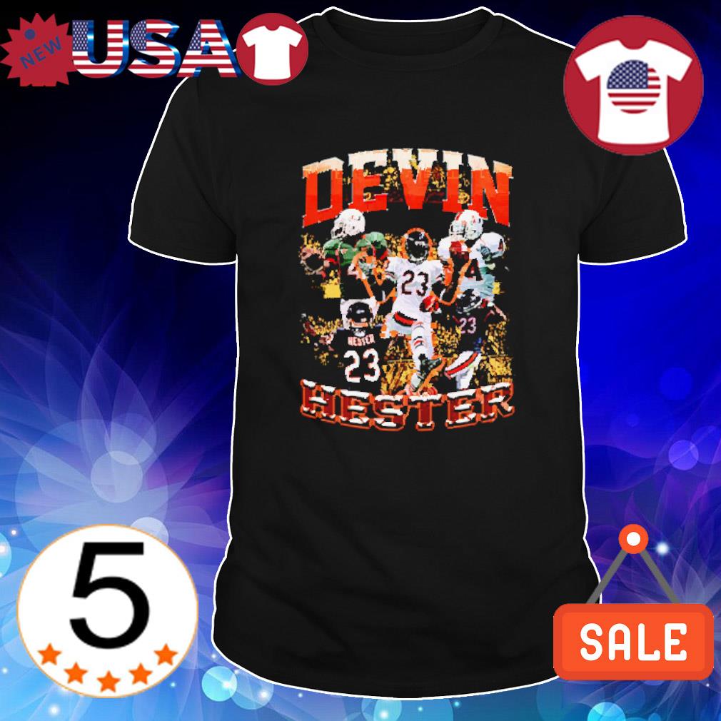 Devin Hester NFL Player Miami Hurricanes Chicago Bears College Football  Shirt - Ink In Action