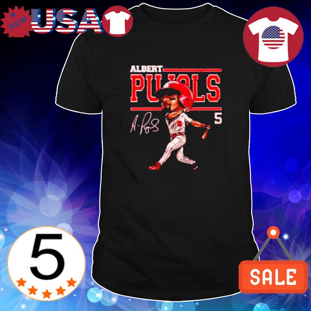 Funny albert Pujols baseball signature shirt