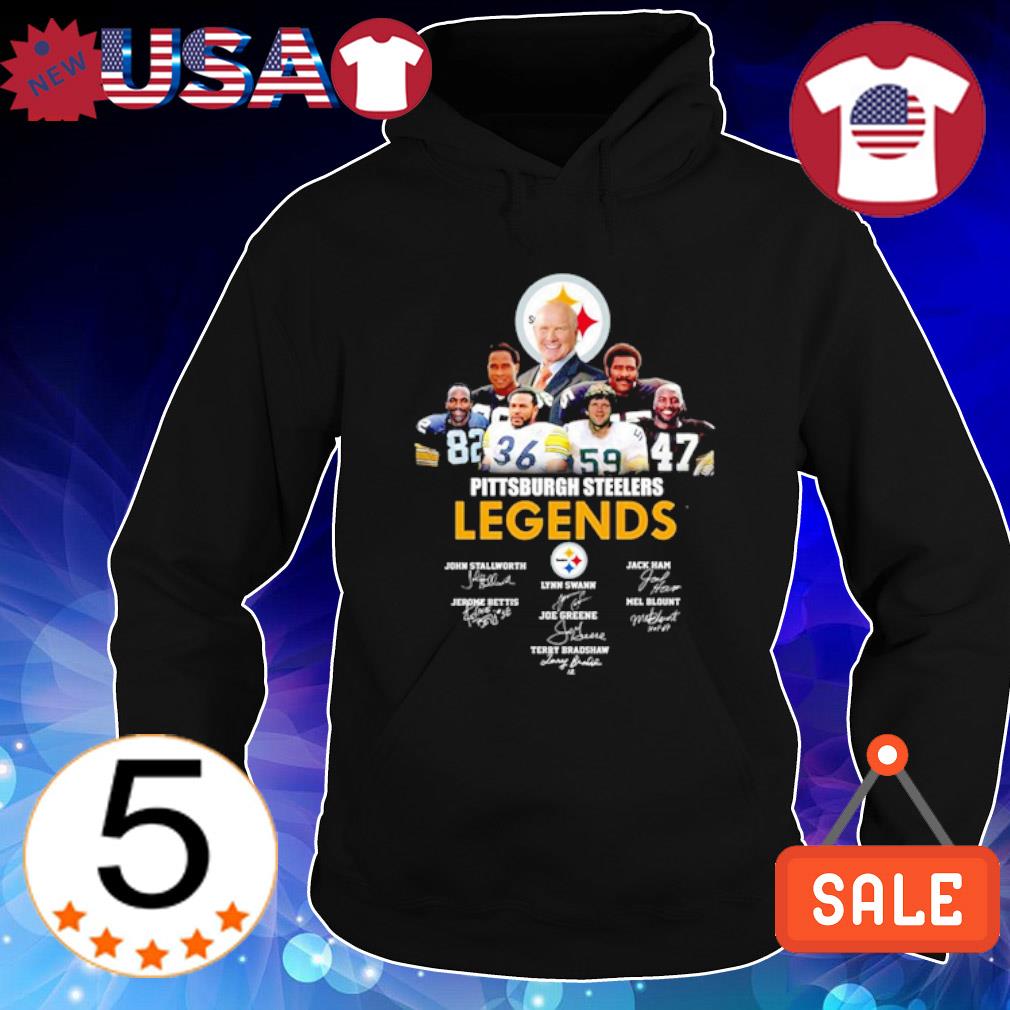 Pittsburgh Steelers Legends team signatures shirt, hoodie, sweater