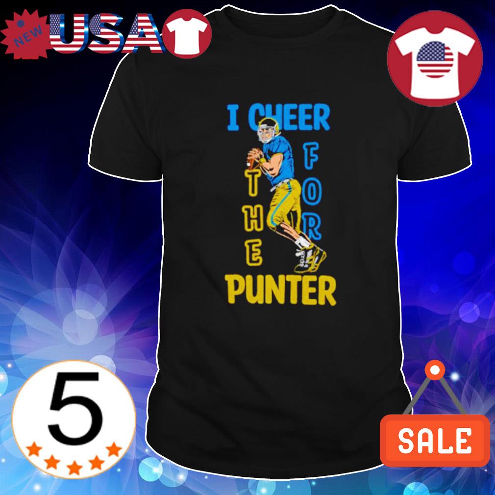 Original i cheer the punter Iowa Hawkeye football colorful shirt