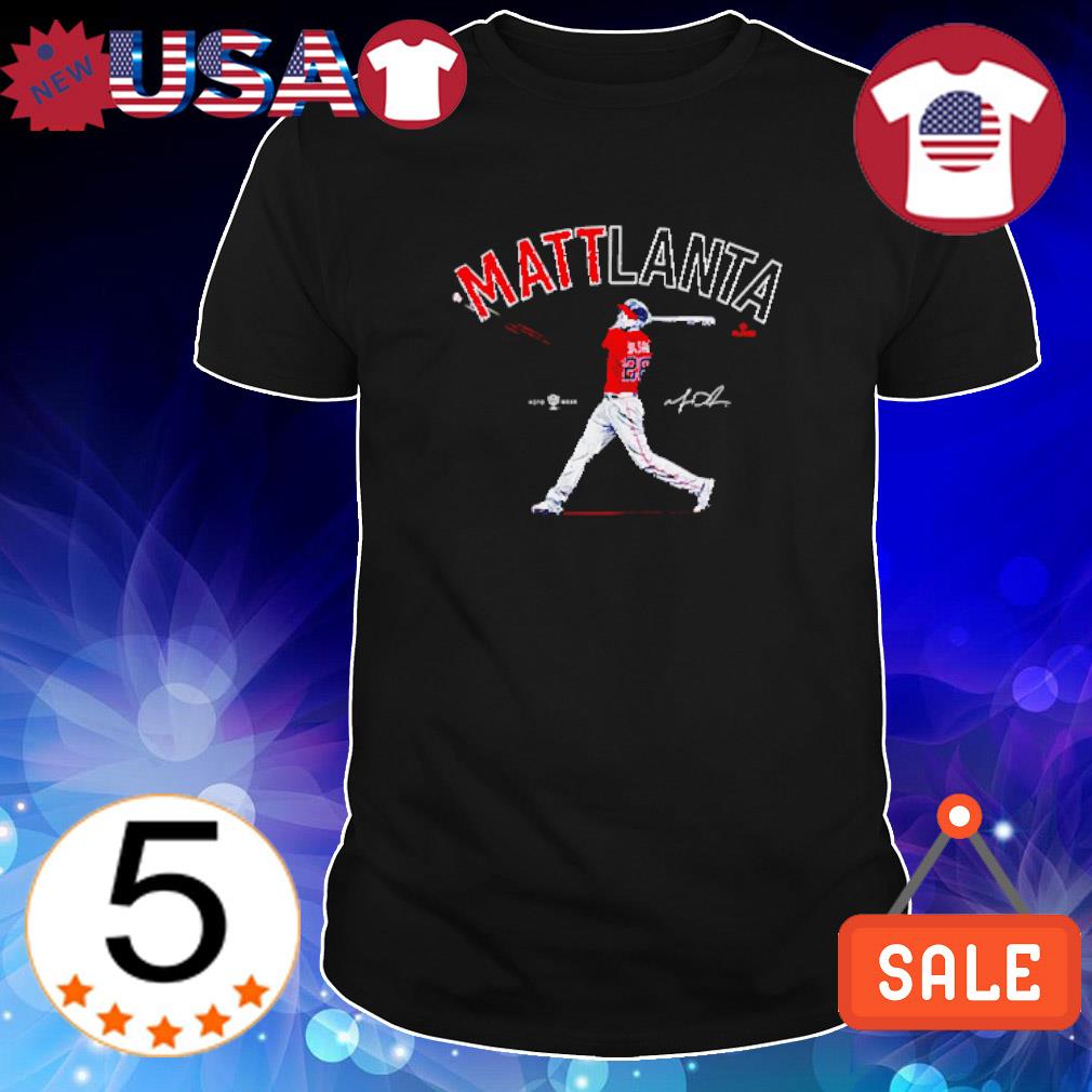 Nice rotowear Mattlanta Atlanta Matt Olson baseball shirt