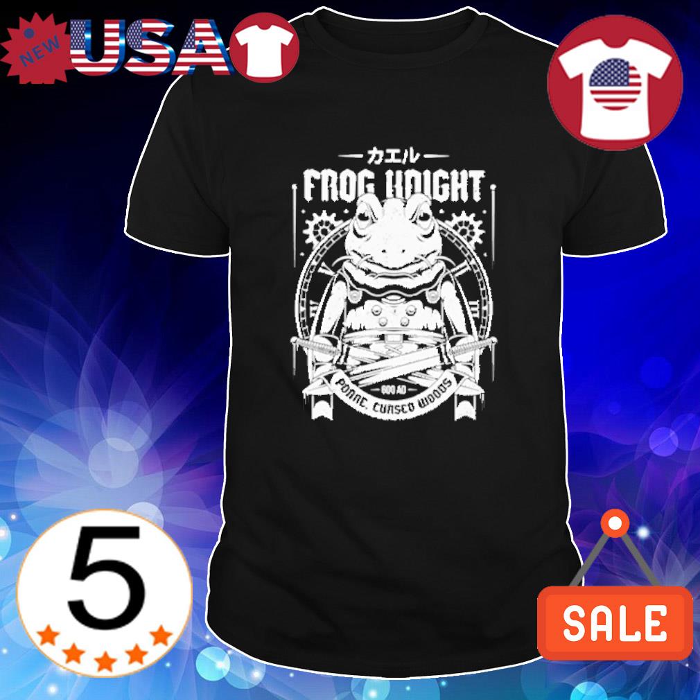 Nice the Yetee Frog Knight Ponne Cursed Woods vintage shirt