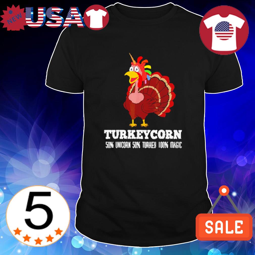 Premium turkeycorn Turkey Unicorn Magical cute shirt