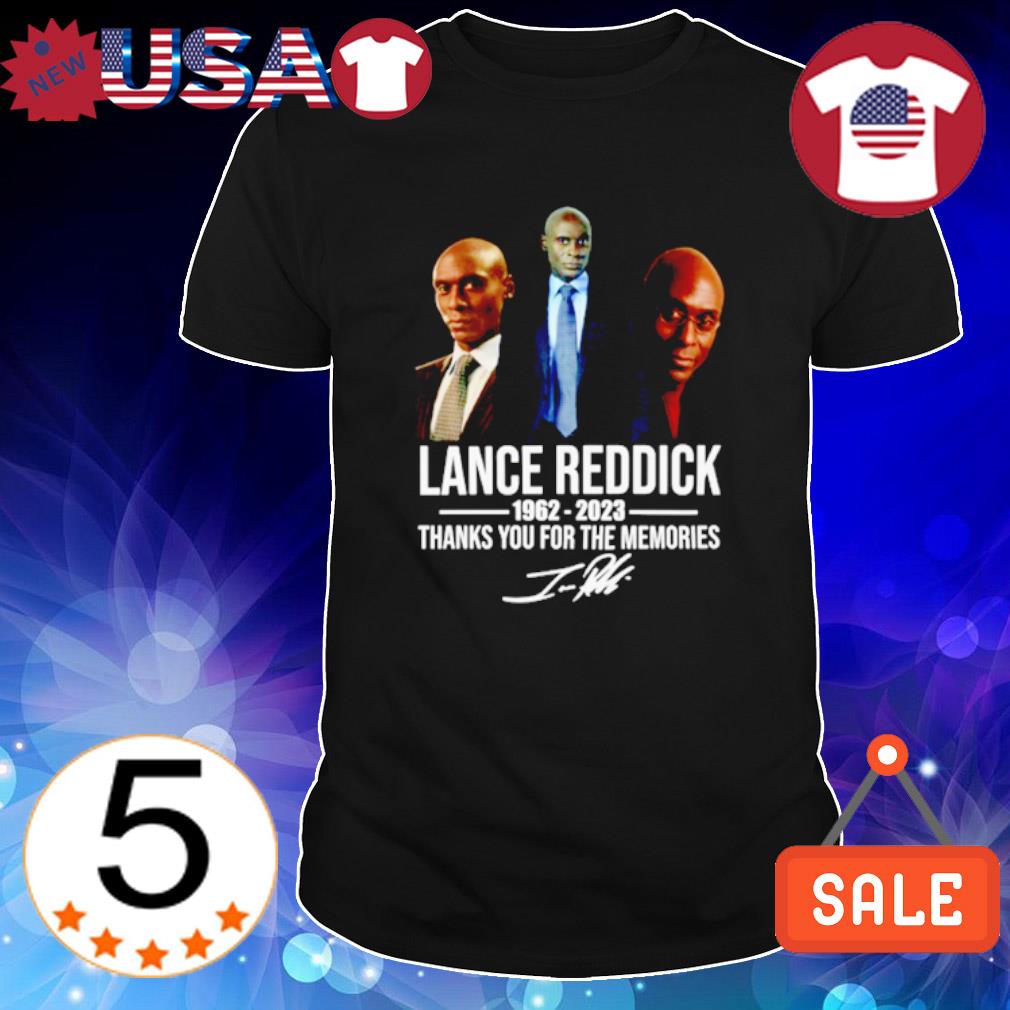 Best rip Lance Reddick 1962-2023 signature shirt