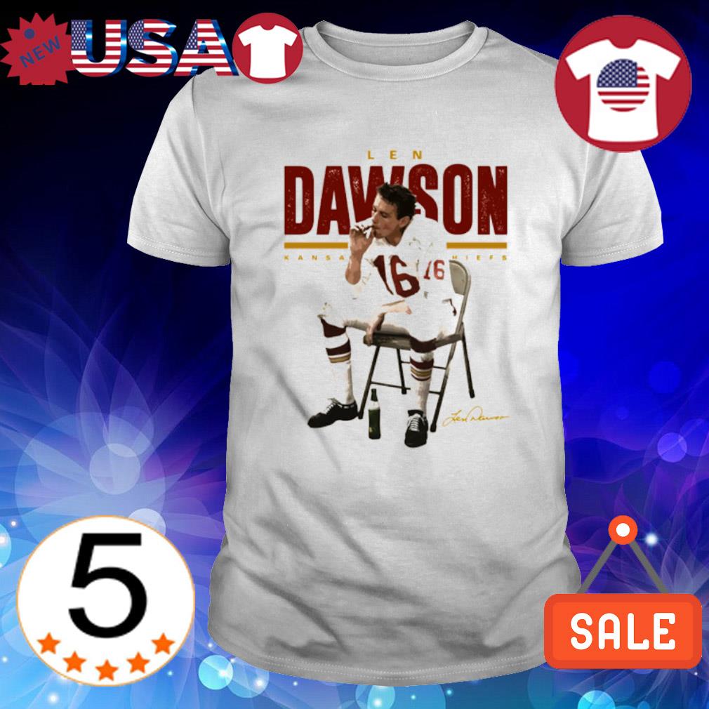 Funny len Dawson halftime signature shirt