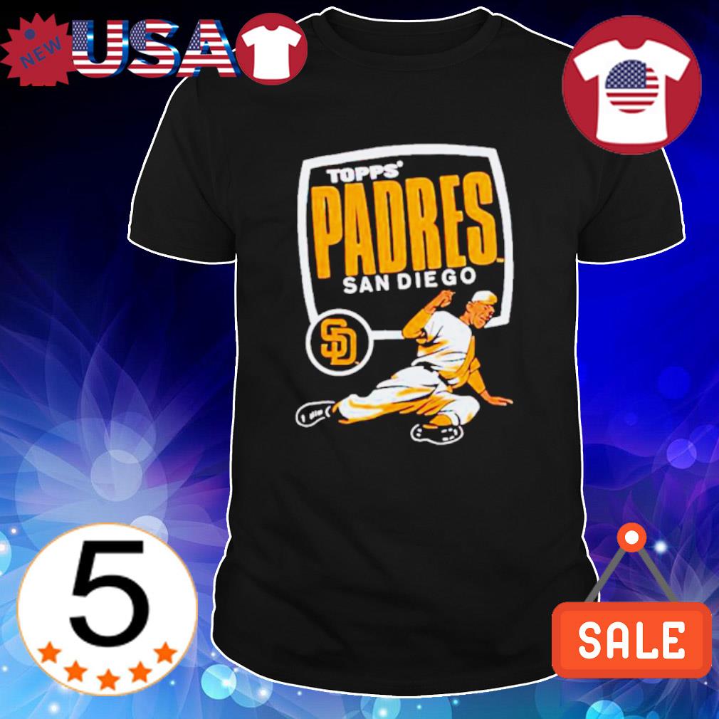 Official MLB x Topps San Diego Padres T-Shirt, hoodie, sweater, long sleeve  and tank top